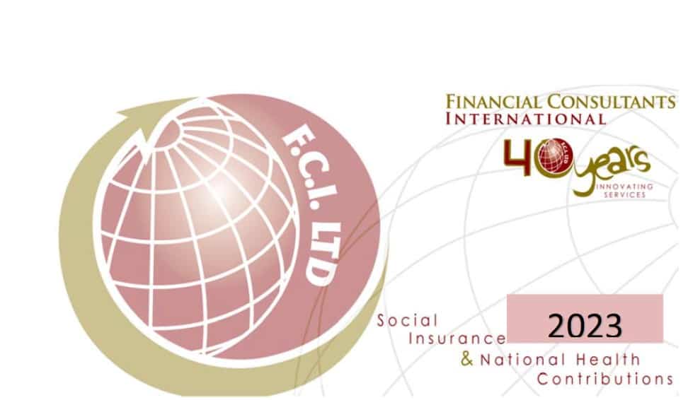 Cyprus Social Insurance Contributions 2023